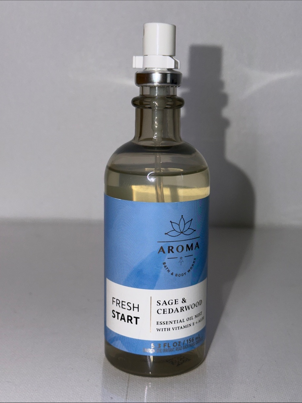 Bath and body works ARoma Fresh Start Sage & Cedarwood essential oil mist